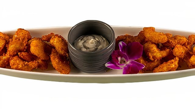Camarones Palomitas De Maíz / Popcorn Shrimp.