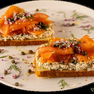 Smoked Salmon Toast