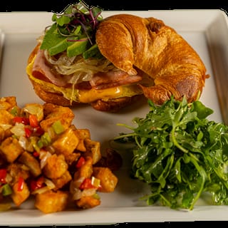 Breakfast Croissant Sandwich